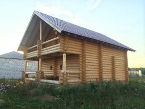 Срубы домов и бань