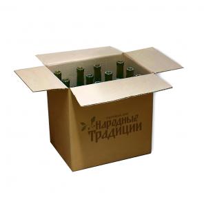 Темная винная бутылка Бордо 0.75 л. оптом!