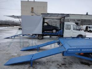 Установить эвакуатор. Купить ГАЗель эвакуатор, ГАЗель НЕКСТ, ГАЗель Фермер ломаная платформа