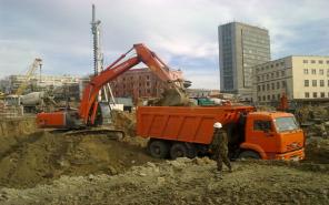 Грунт на подсыпку Новорижское шоссе