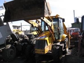 Экскаватор-погрузчик бу JCB и Terex