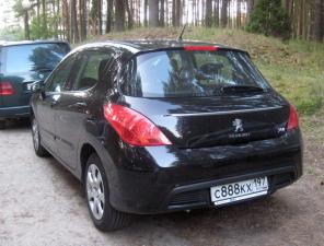Peugeot 308 I Рестайлинг 1.6 AT (120 л. с.)
