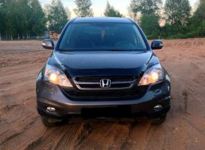Honda CR-V серо-коричневый внедорожник, 2012 г