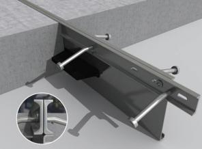 Неизвлекаемая опалубка Permaban AlphaJoint classic 4010 TD6 в бетонных полах