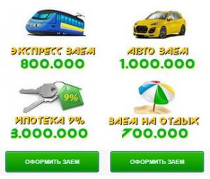 Деньги в долг по паспорту без пред оплат до 1.5млн