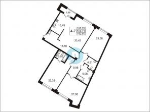 Продам 4-комнатную квартиру элит-класса, общ.пл. 157,6 кв.м.