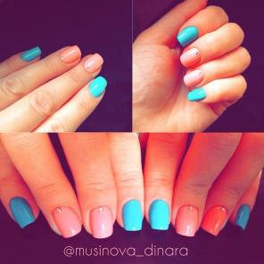Классический обрезной маникюр ,педикюр,покрытие гель лак Shellac!!!
