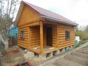 Срубы домов и бань из бревна с доставкой.