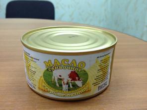 Консервы «Масло коровье стерилизованное» Топленое.