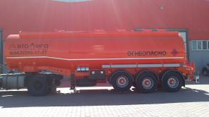 Бензовоз цистерна Nursan 30 m3