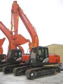 Сдаем в аренду гусеничный экскаватор HITACHI ZX