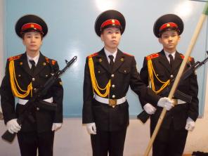 форма и обмундирование для кадетов.