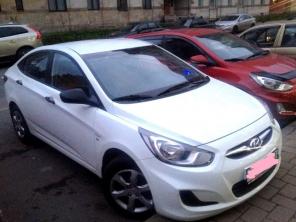 Hyundai Solaris в идеальном состоянии