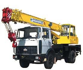 Автокран ИВАНОВЕЦ КС-35715