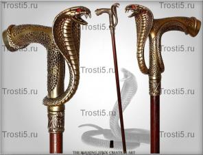 Коллекционная трость Кобра Classic Silver
