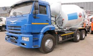 Автобетоносмеситель 69366V шасси КАМАЗ-6520 9м3 (ЕВРО 4)