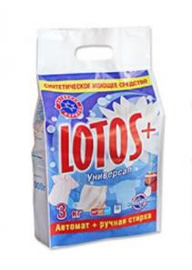Стиральные порошки серии LOTOS+ и Обыкновенный