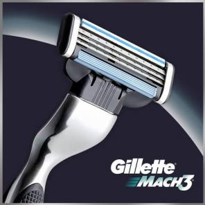Кассета для станков Gillette Mach 3