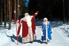 Дед Мороз и Снегурочка на дом