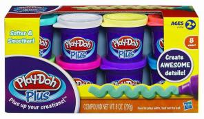 Набор из 8 банок Play Doh plus