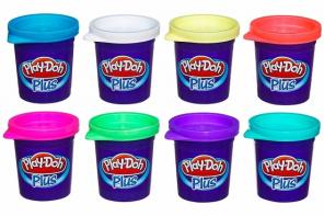 Набор из 8 банок Play Doh plus
