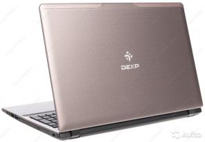 Ноутбук Dexp core i3