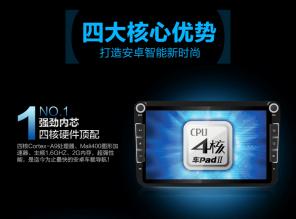 штатная магнитола volkswagen android 4.4.2 newsmy carpad duos 2s