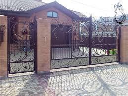 Ворота кованые