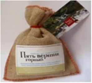 Домбайский чай.Травы Кавказа.Цейлонский с чабрецом