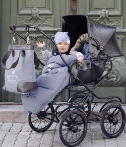 Конверт теплый в коляску PETIT ROYAL BLUE ELODIE D