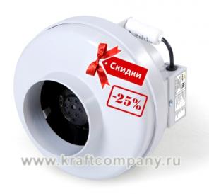 Вентиляторы канальные круглые ВКК от 100 до 315 мм