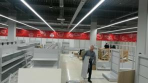 сборка торгового оборудования, грузчики, такелаж
