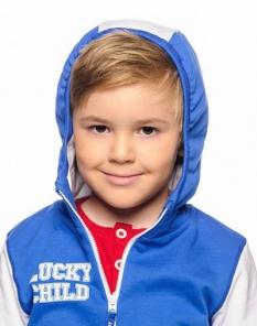 Спортивный костюм синий Lucky Child