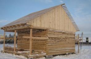 Бани Срубы Дома из леса Псковской области