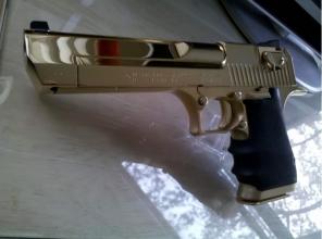 Golden Desert Eagle