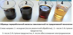 Меласса: новая технология переработки с целью извлечения сахара.