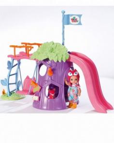 Игровая площадка с куклой мини-лисичкой