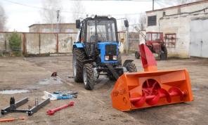 Снегоочиститель шнекороторный механический СШР-2,0П