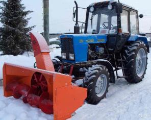 Снегоочиститель шнекороторный механический СШР-2,0П
