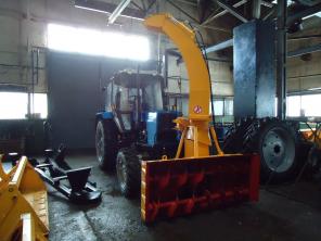 Снегоочиститель шнекороторный ФРС-200М