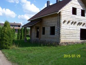 Продам новый бревенчатый дом в курорте Друскининкай (Литва) 143 кв.м