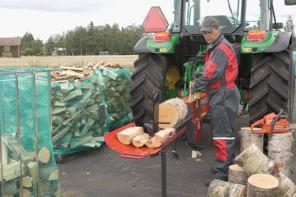 Машины для колки дров - дровоколы Palax (Финляндия).