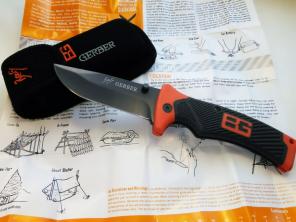 Нoж Cкладной Gerbеr BG Fоlding Shеath Knife