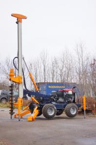 Установка завинчивания свай МГБ50П-02ВС