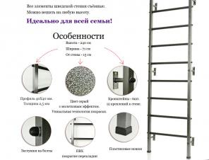 Шведская стенка (до 250 кг), бесплатная доставка