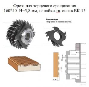 Фреза для сращивания по длине, Ш 3.8-10В samson