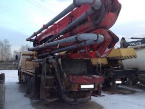 Продам автобетононасос pUtzmeister на шасси маз