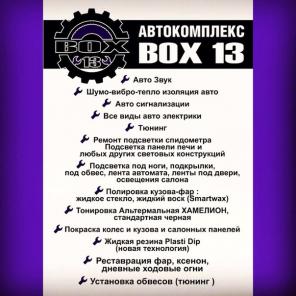   - Box 13