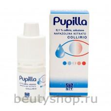 Итальянские капли для глаз Pupilla Collirio 0,1% и Иридина Дуе