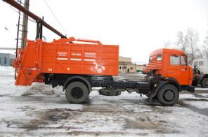 Мусоровоз с задней загрузкой МК-4441-02